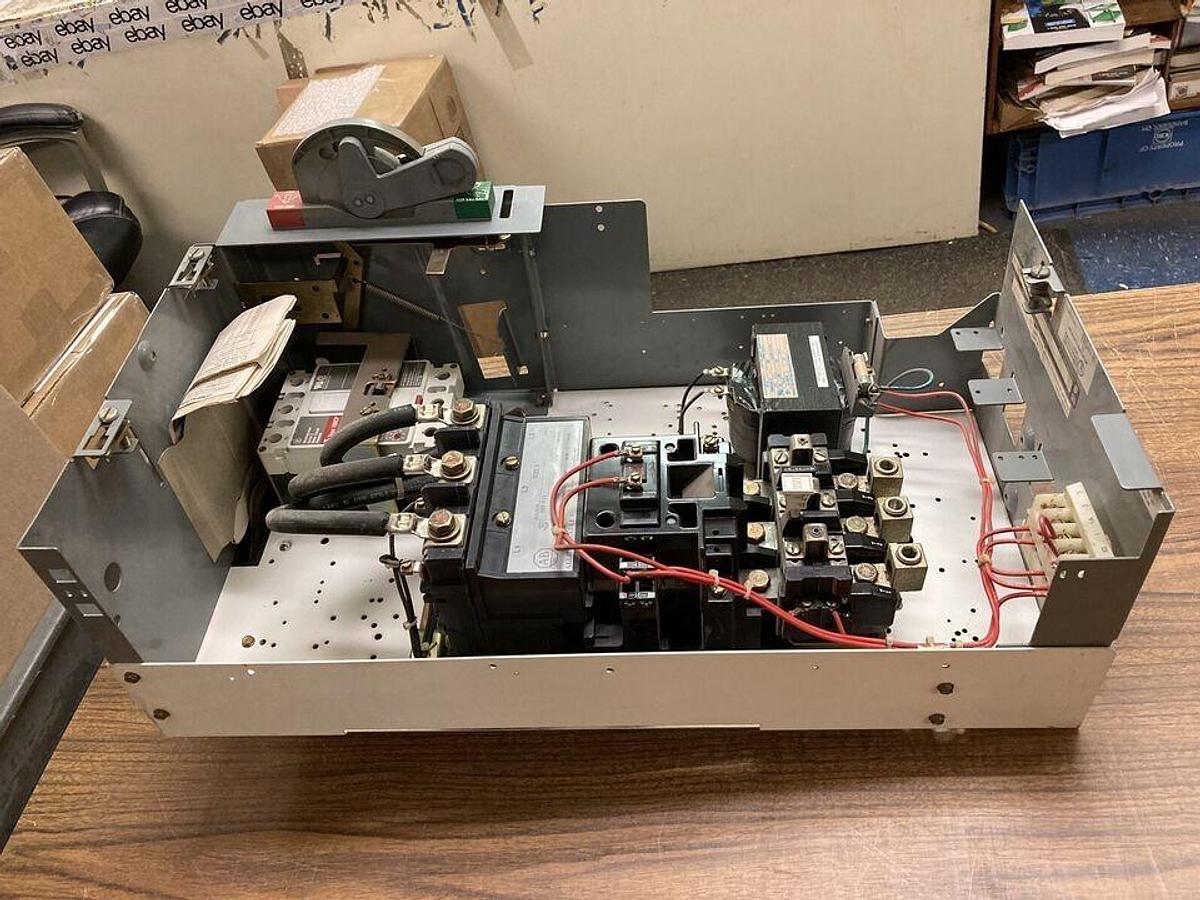 Used Allen-Bradley,2100 2113B,Size 4 Fused MCC 25 INCH Starter Feeder Bucket