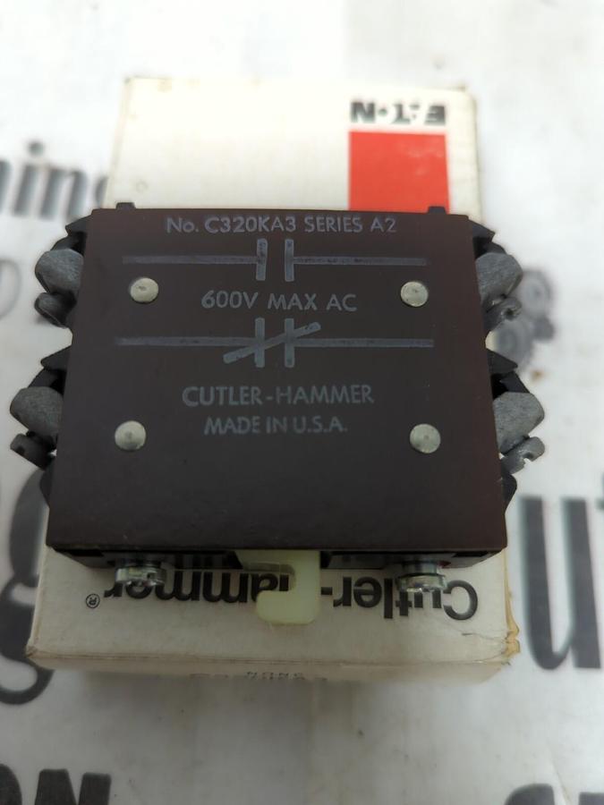 CUTLER-HAMMER,C320KA3,SERIES-A2 CONTACT BLOCK NOS