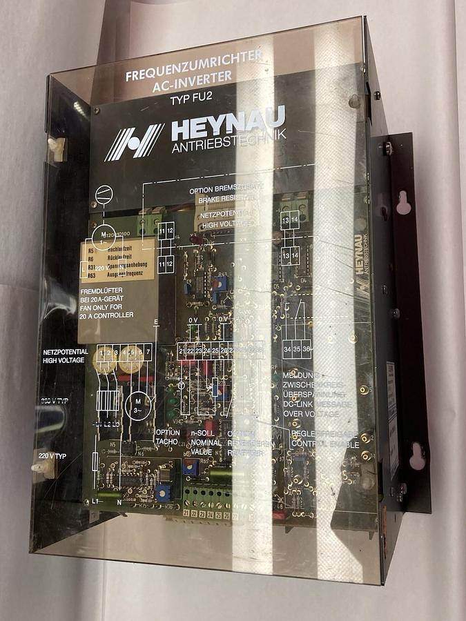 Used Heynau,Type FU2-220-6,Frequency Converter