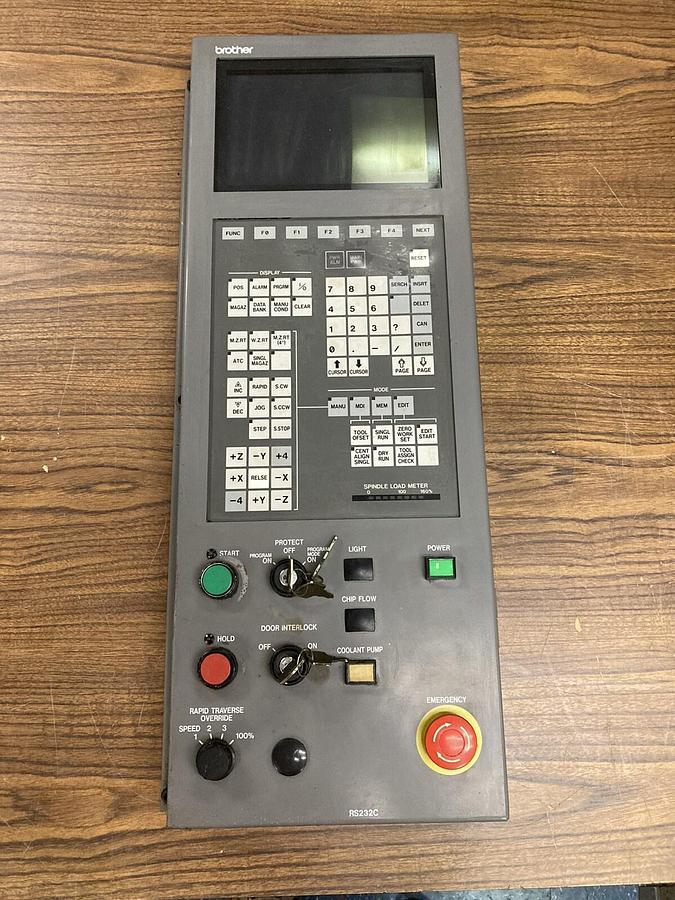Used Brother,NA,Tapping Center Control Operating Operator Panel