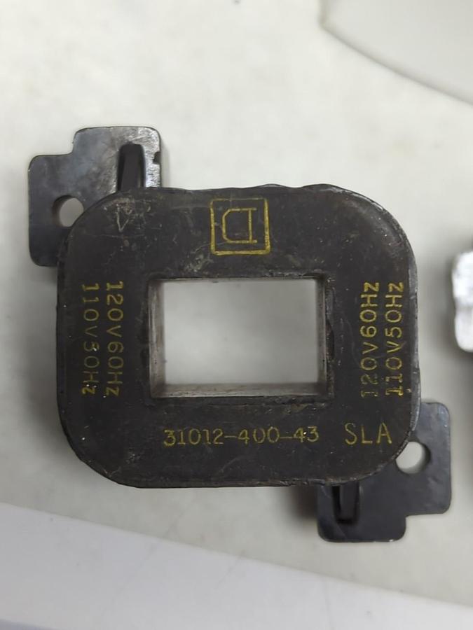 Used SQUARE D,31012-400-43 SLA,COIL 120V 60HZ 110V 50HZ LOT OF 3 PRE-OWNED