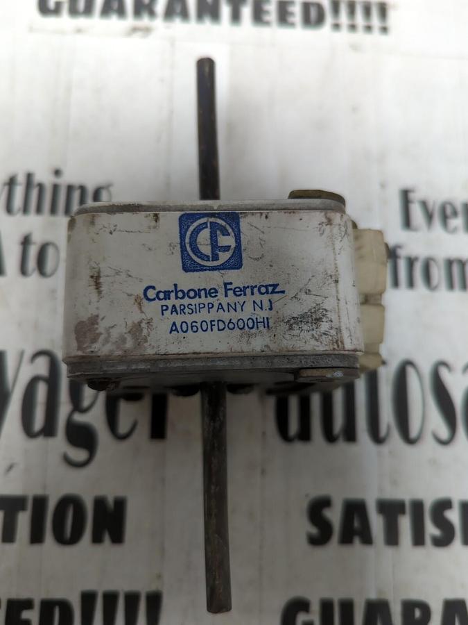 CARBONE FERRAZ,A060FD600HI,FUSE 600V AC/ 600A NOS