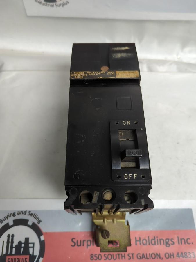 Used SQUARE D,FA22090-AC,I-LINE CIRCUIT BREAKER 90 AMP PRE-OWNED