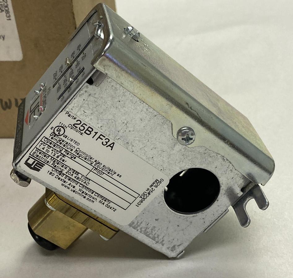 UNITED ELECTRONIC CONTROLS,25B1F3A, PRESSURE SWITCH 20-200PSI NEW