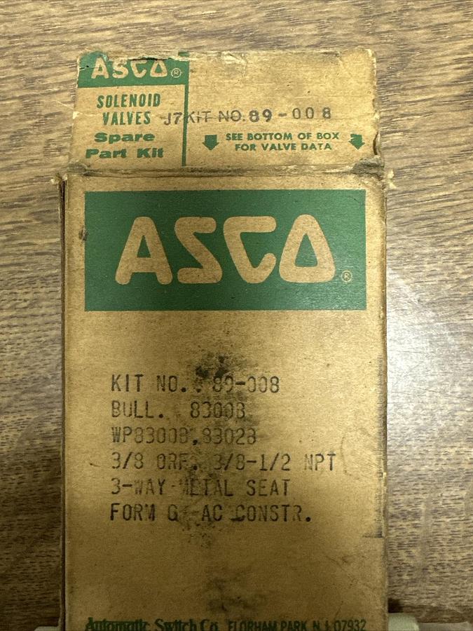 Asco,89-008,Replacement Parts Kit