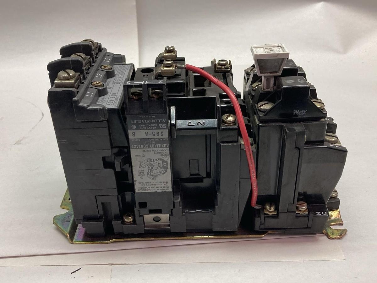 Used Allen-Bradley,509-B0D,Motor Starter Ser B Nema Size 1