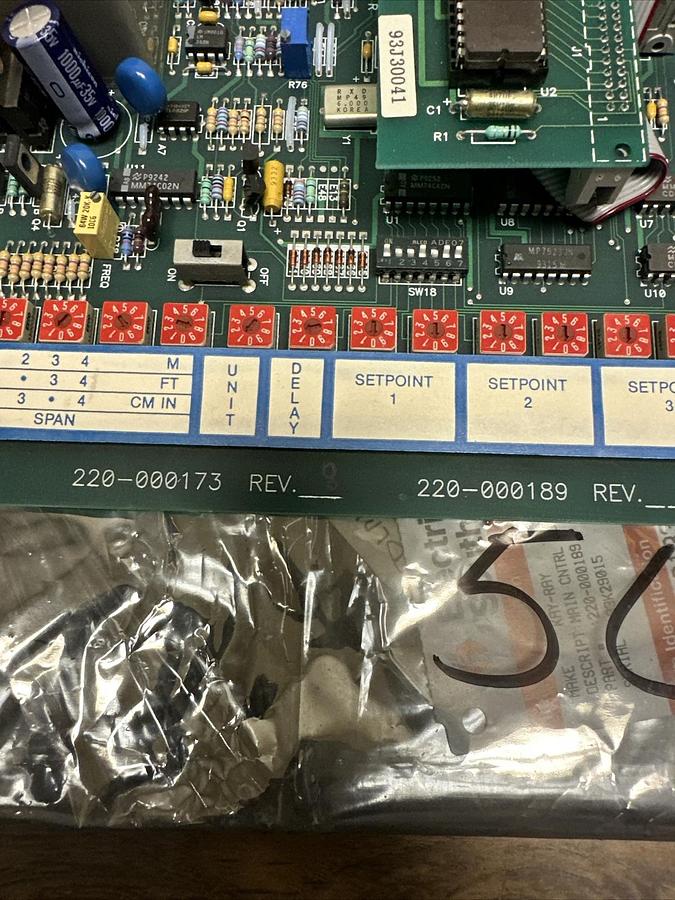 Used Kay-Ray,220-000173,220-000189 Main Control Board