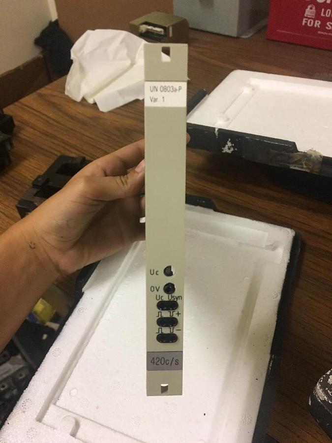 Used ABB HIER,449240 R1,CIRCUIT BOARD