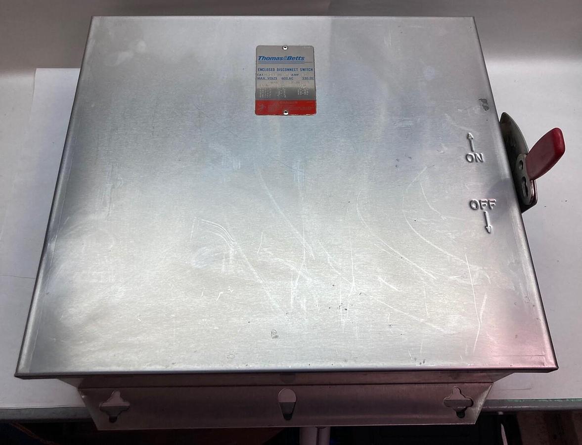 Thomas&Betts,SHD661NF-TB,Stainless Steel Disconnect Switch