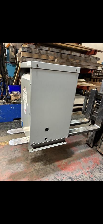 Used FEDERAL PACIFIC,S2T15E,TRANSFORMER 15KVA HV 240X480V LV 120/240V 1PH