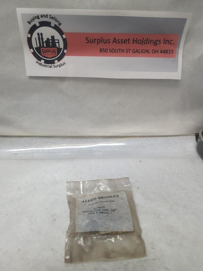 ALLEN BRADLEY,Z-34039,SINGLE POLE CONTACT KIT SERIES K SIZE 2 NOS