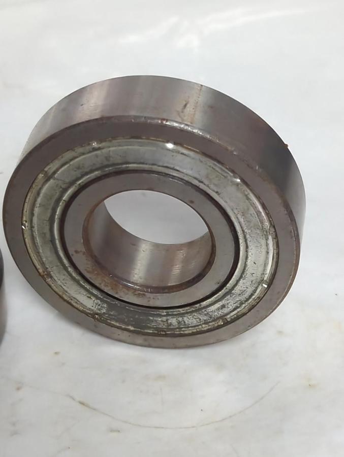 Used SKF,6306/C3,SHIELDED DEEP GROOVE BALL BEARING LOT OF 2 PRE-OWNED