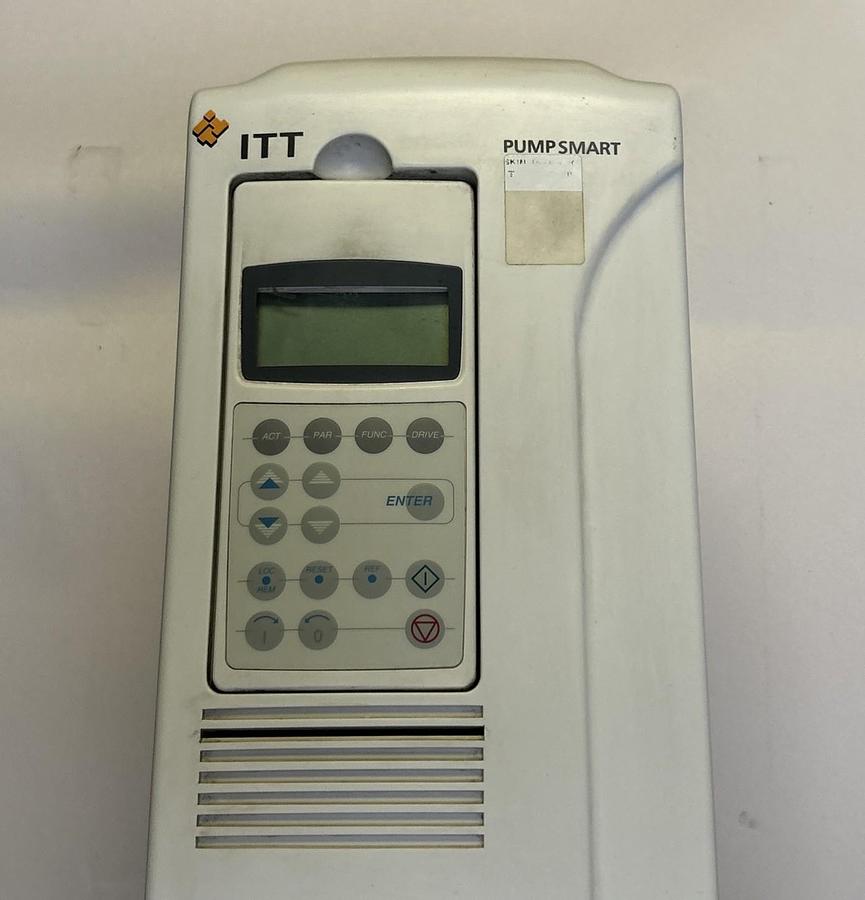 Used ITT PUMP SMART,ACS800-ITTU1-0020-5+P901,VARIABLE FREQUENCY DRIVE 25HP