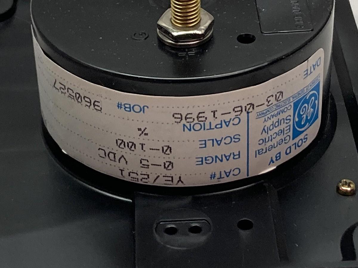 General Electric,YE/251-4,Meter 0-5 VDC