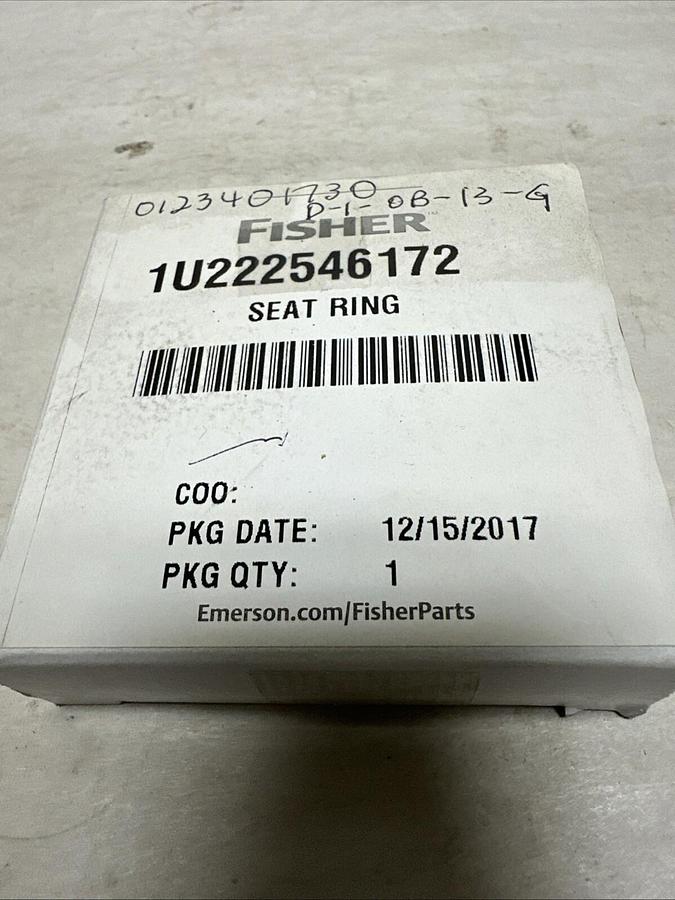 Used Emerson,Fisher,1U222546172,Seat Ring