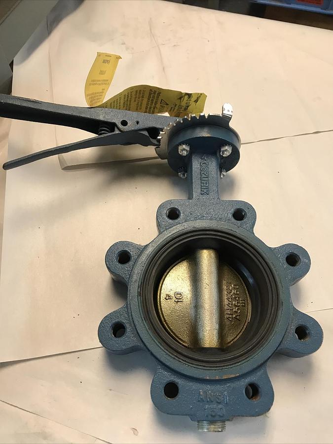 DeZurik,9542434R001,Lever Control 40001993 DI 4" Butterfly Valve