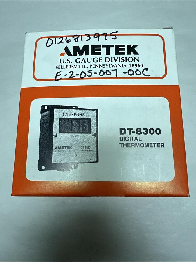 Used Ametek,DT-8300,Digital Thermometer -50 to 450 F