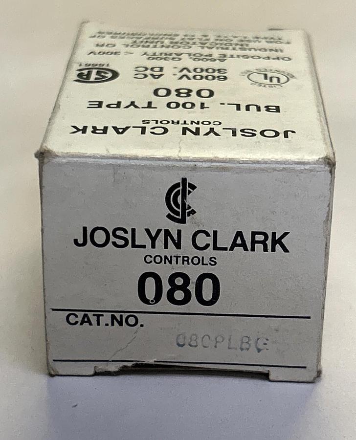 JOSLYN CLARK,080PLBG,PUSH BUTTON NOS
