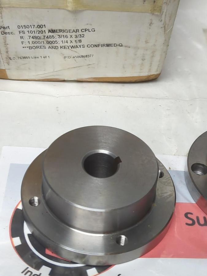 AMERIDRIVES,F201,GEAR COUPLING ASSEMBLY NOS