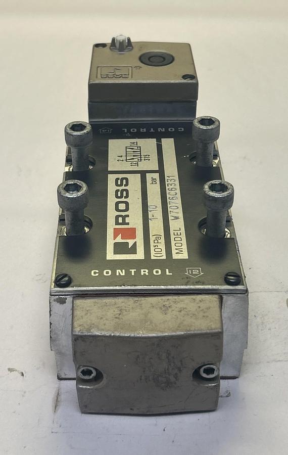 Used ROSS,W7076C6331,SOLENOID VALVE