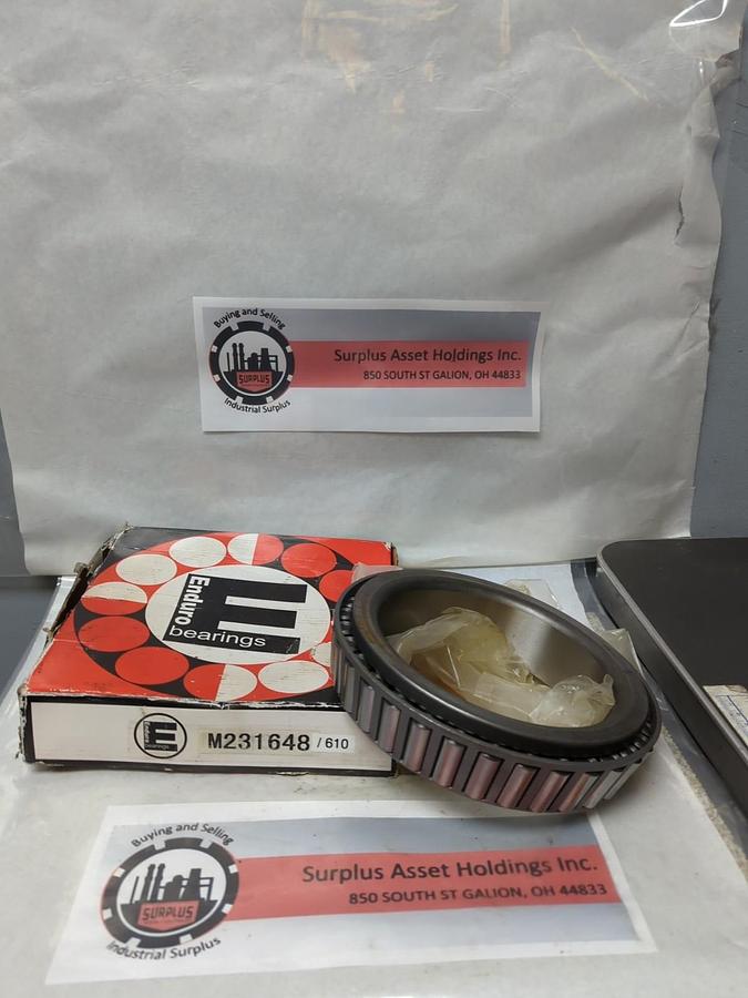ENDURO BEARINGS,M231648,ROLLER BEARING CONE NOS