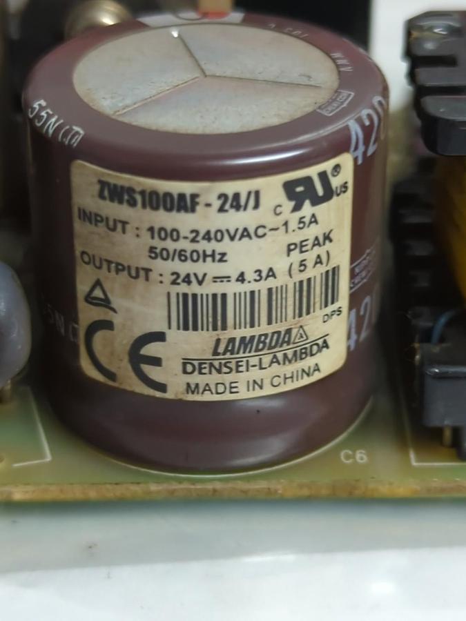 Used LAMBDA,ZWS100AF-24/J,POWER SUPPLY BOARD PRE-OWNED