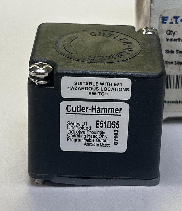 EATON,E51DS5,INDUCTIVE PROXIMITY OPERATING HEAD ONLY NOS