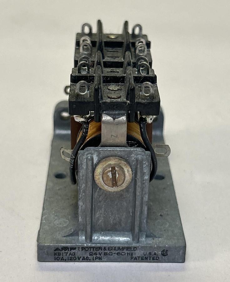 Used POTTER BRUMFIELD,KB17AG,POWER RELAY