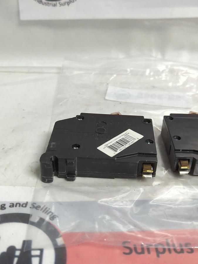 Used CUTLER HAMMER,CH130,CIRCUIT BREAKER 1-POLE 30 AMP LOT OF 2 PRE-OWNED