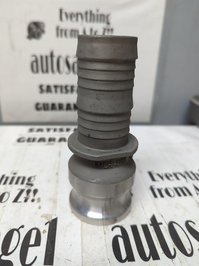 EVER-TITE,1-1/2E,316SS CAM & GROOVE QUICK CONNECT FITTING NOS