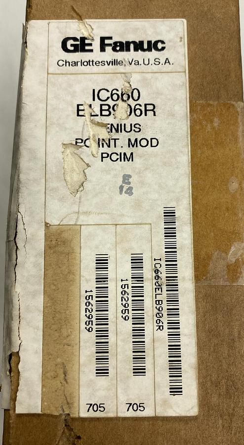 Used GE Fanuc,IC660ELB906R,Genius Point Module PCIM NOS Sealed
