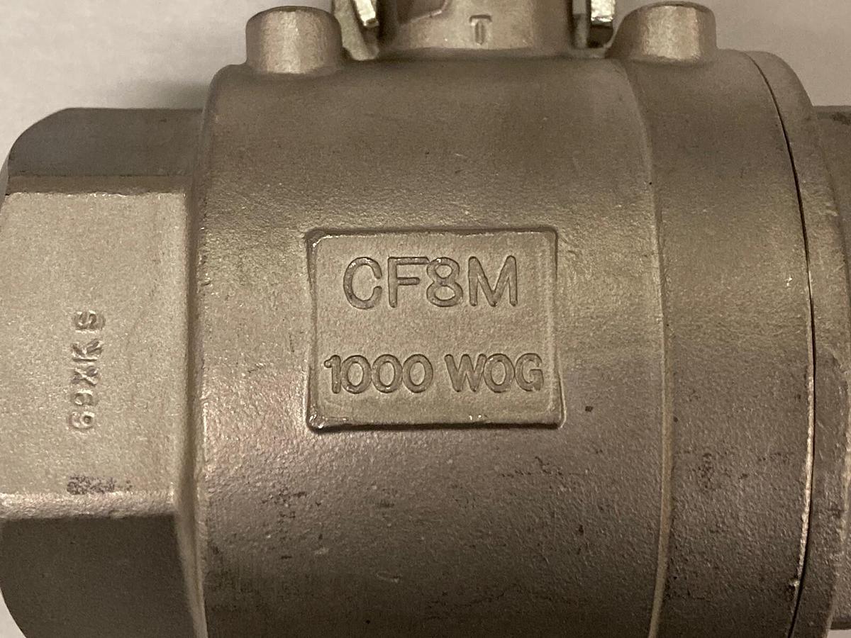 FNW,CF8M,2 INCH Stainless Steel Ball Valve 1000WOG FIG.200