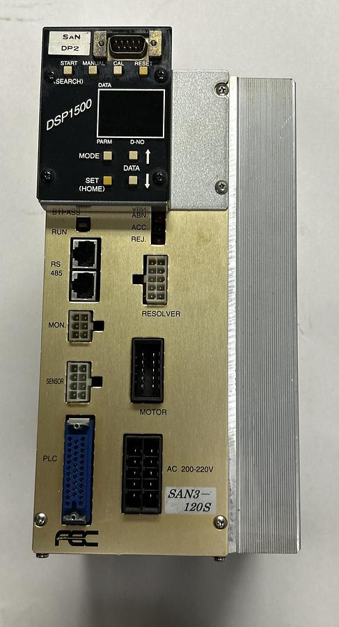Used DAIICHI DENTSU,SAN3-120S DSP1500,SERIES SERVO DRIVE