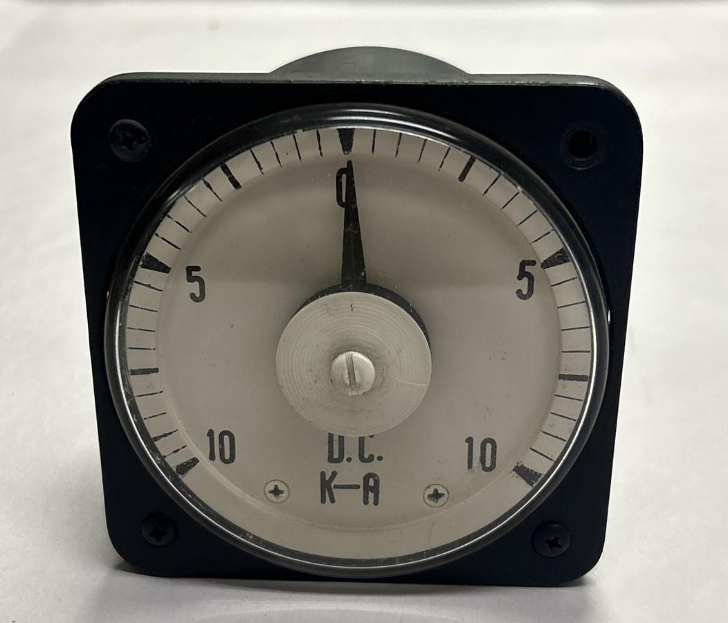 Used GENERAL ELECTRIC,8DBI8A22IALI,D-C AMMETER
