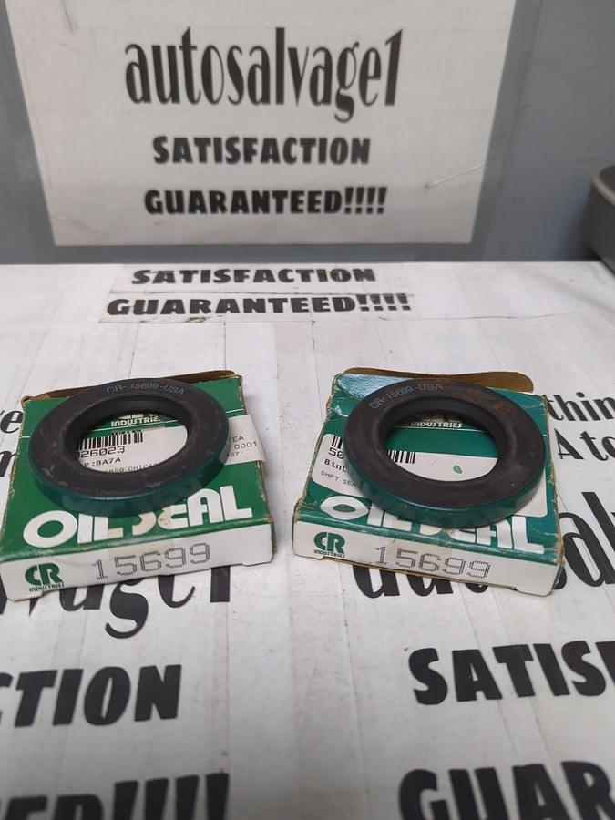 CHICAGO RAWHIDE,15699,OIL SEALS 1.563 IN X 2.627 IN LOT OF 2 NOS