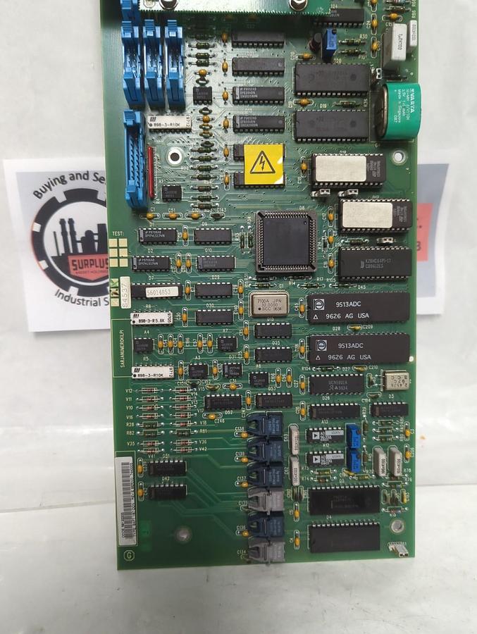 Used ABB STROMBERG DRIVES,5761688-1C,PCB CONTROL BOARD PRE-OWNED