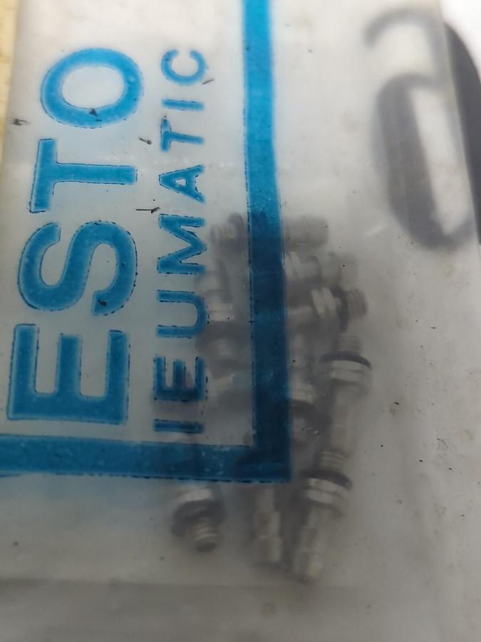 Used FESTO,CN-M3-PK-3  15872,CONNECTORS LOT OF 10 NOS