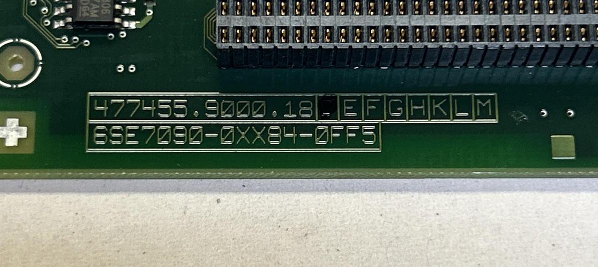 Used SIEMENS,6SE7090-0XX84-0FFS,COMMUNICATION MODULE CIRCUIT BOARD