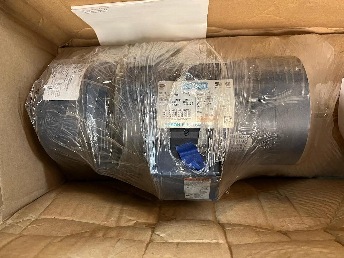 LEESON,121556.00,BRAKE MOTOR 1HP 1725RPM 3PH 143TC G14BC143T17FC30D