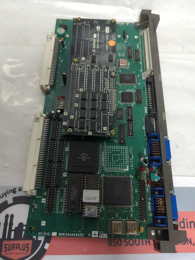 Used MITSUBISHI,BN634A444G52,CIRCUIT BOARD MC161 PRE-OWNED