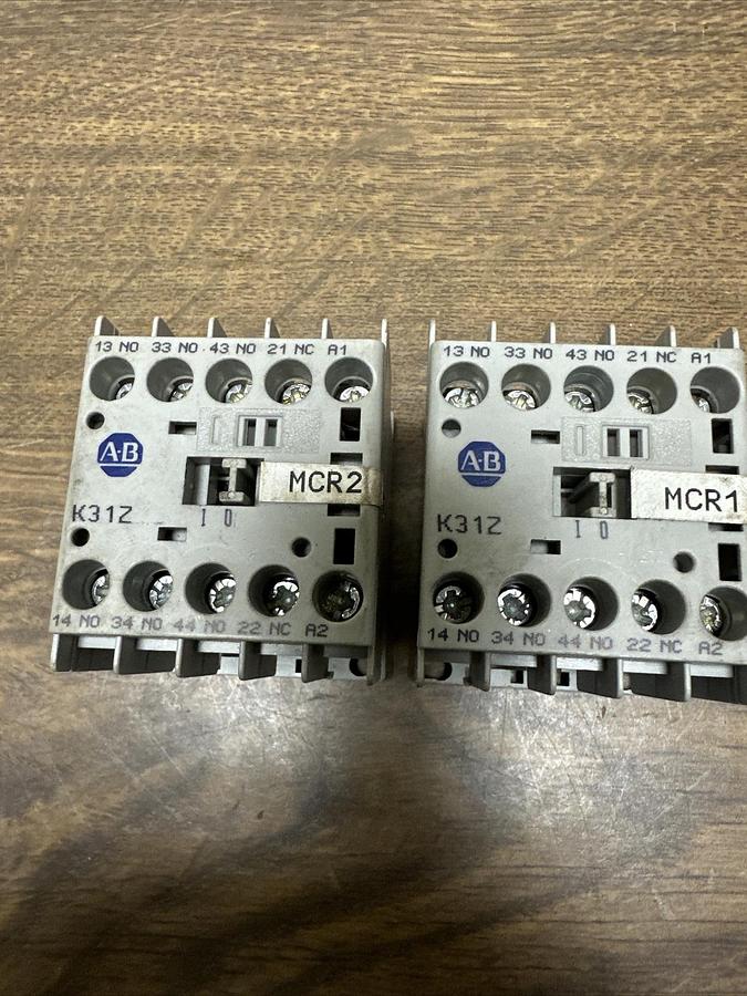 Used Allen Bradley,700-K31Z,Control Relay  LOT of 2