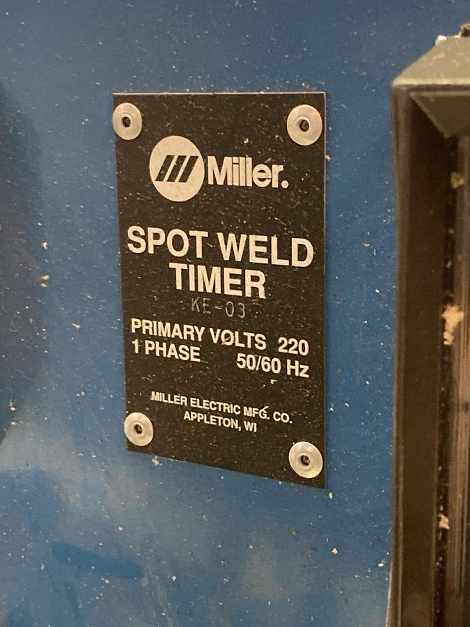 Miller,KE-03,Spot Weld Timer And Miller Spot Welder