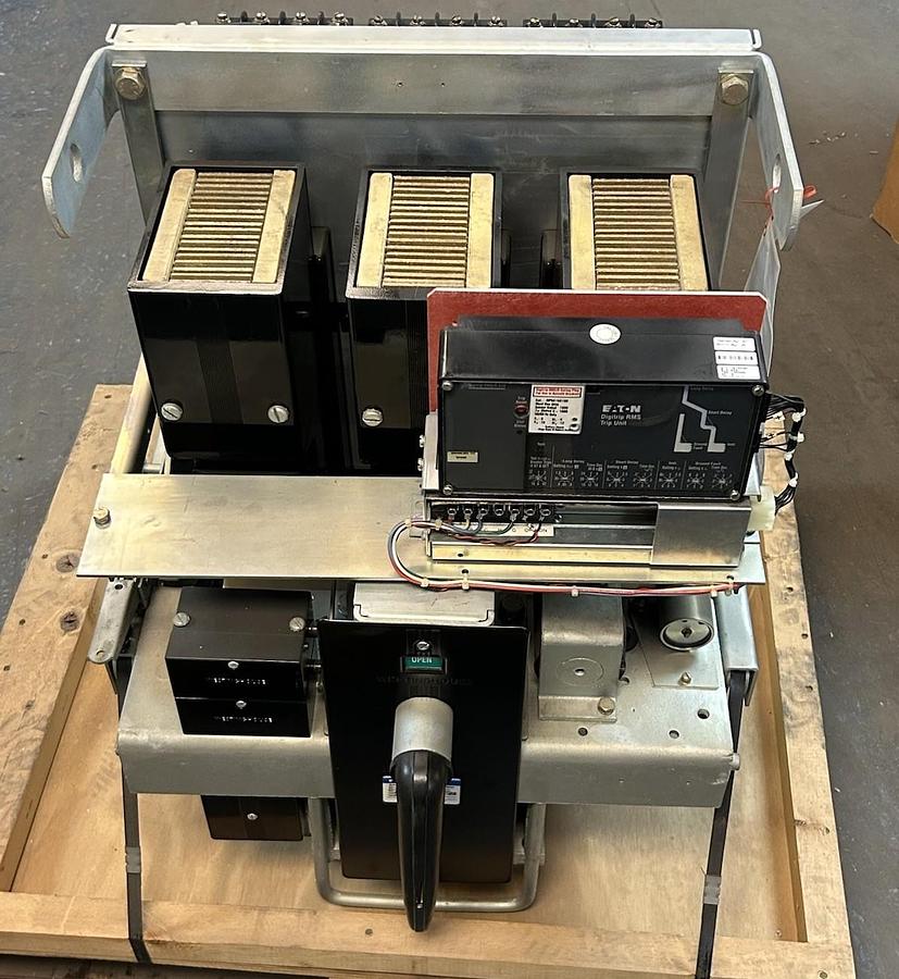 Used WESTINGHOUSE,DB-50,AIR CIRCUIT BREAKER 1600A W/ RP6A16A160 TRIP UNIT