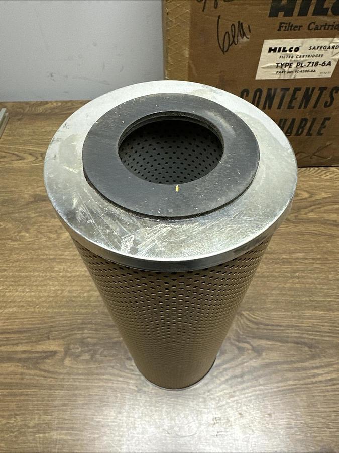 Hilco,PL-718-6A,Filter Cartridges NOS Box of 6