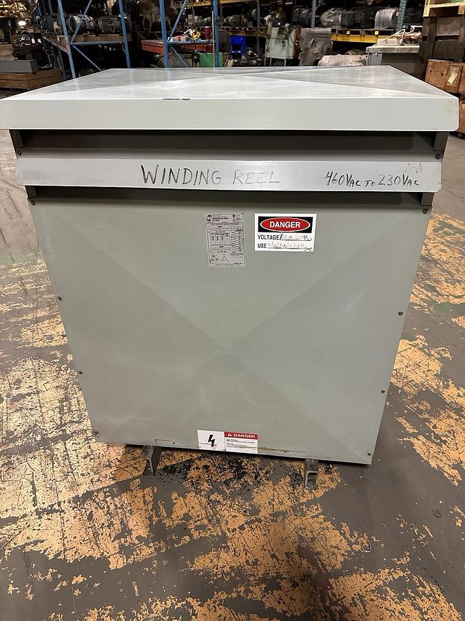 Used Hammond,D175JCUB1D,Transformer 175KVA HV-460V LV-230V 3PH