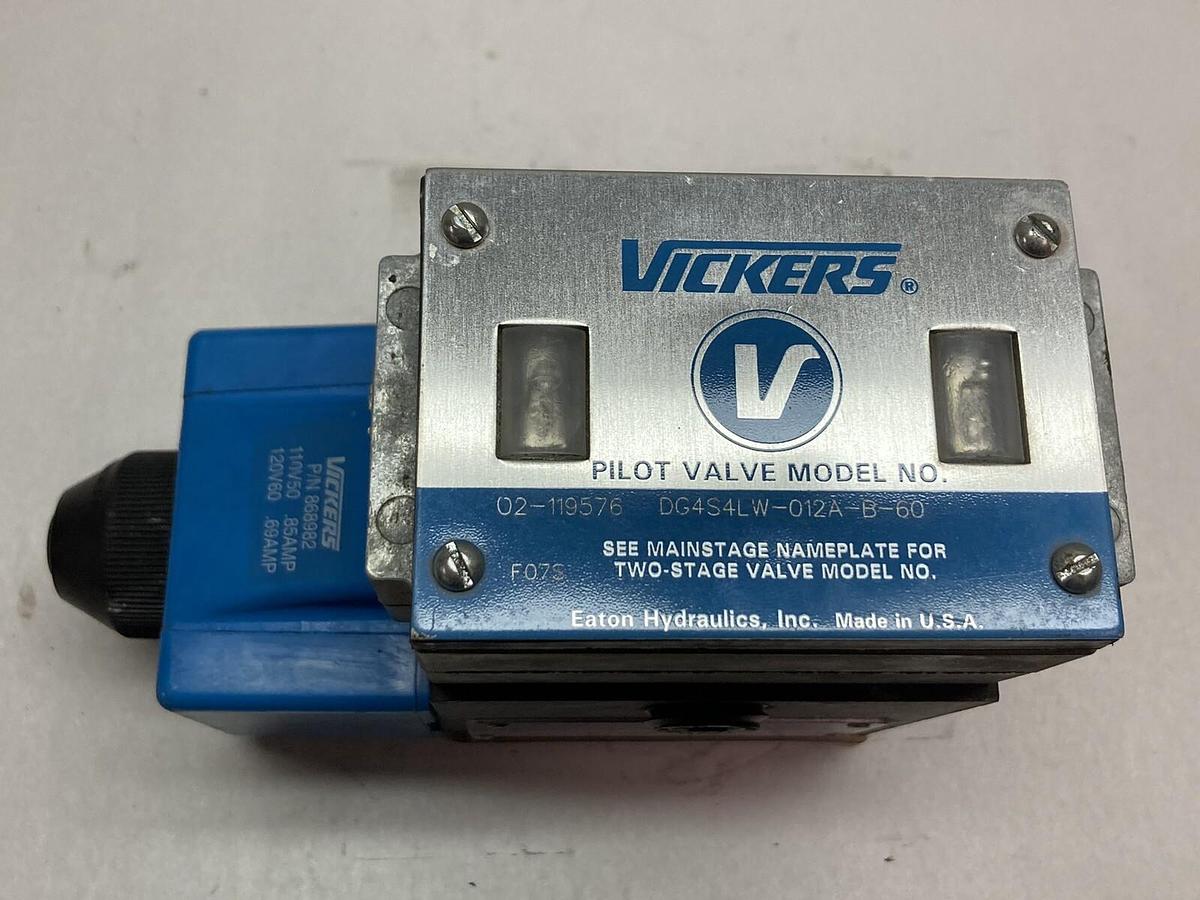 Eaton Vickers,DG4S4LW-012A-B-60,Hydraulic Pilot Valve