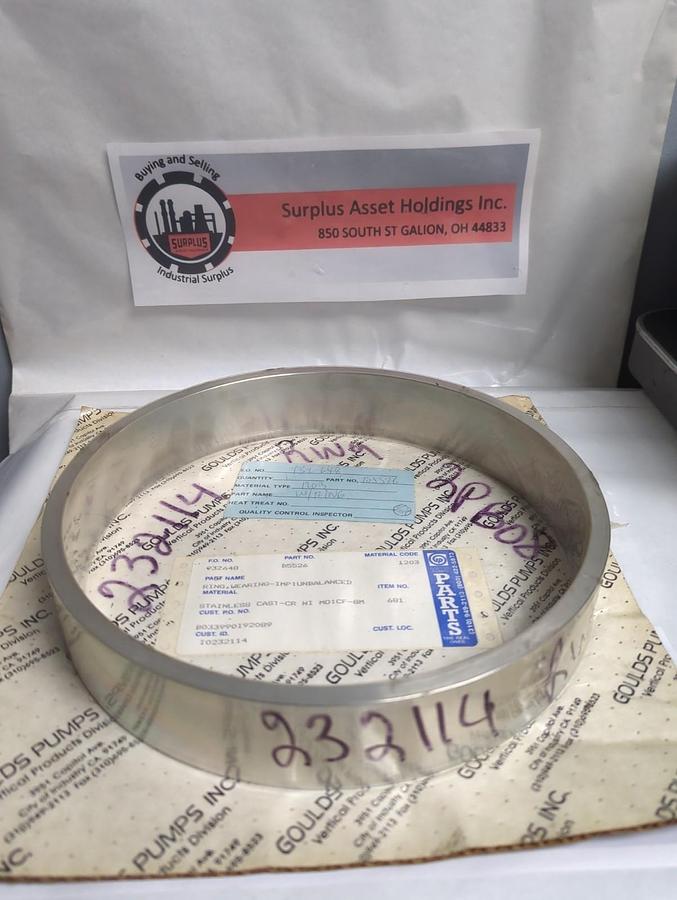 GOULD PUMPS,B5526,CASE WEAR RING NOS