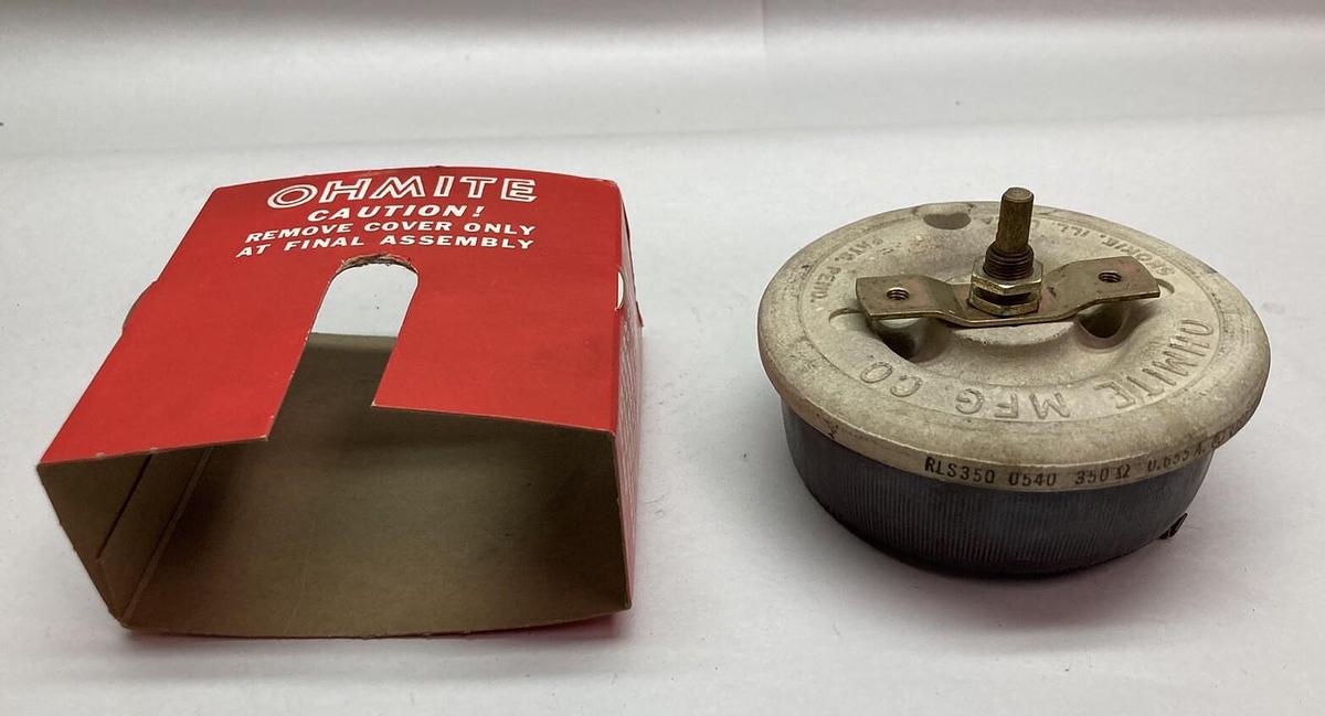 Ohmite,RLS350,Rheostat 350 OHM