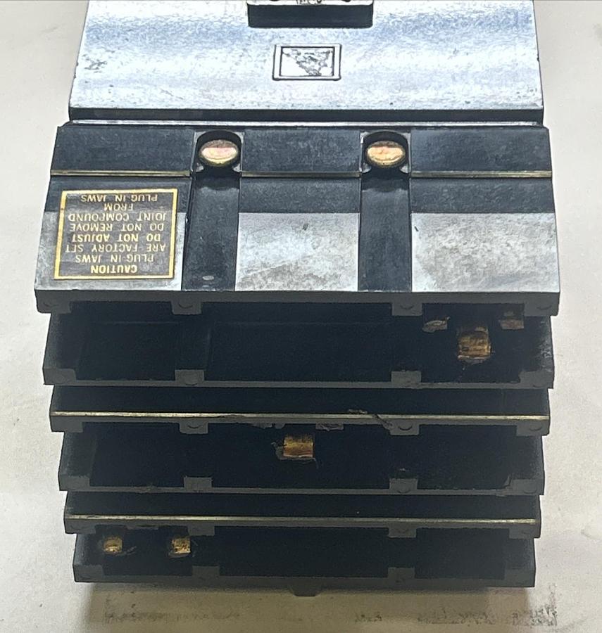 Used SQUARE D,FA36020,I-LINE CIRCUIT BREAKER 20A 600V 3P