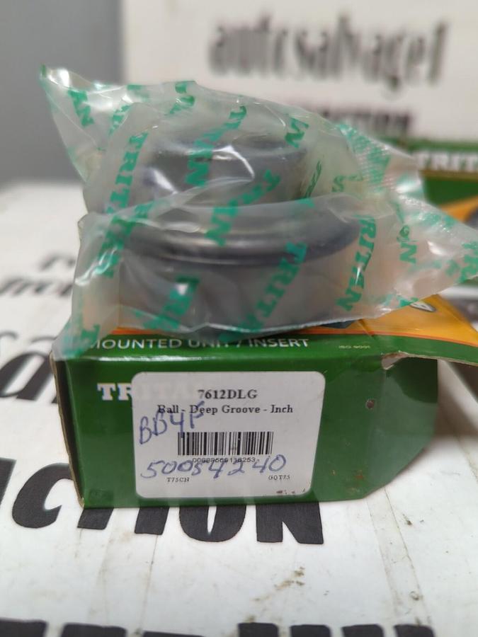 TRITAN,7612DLG,INSERT BEARING LOT OF 5 NOS